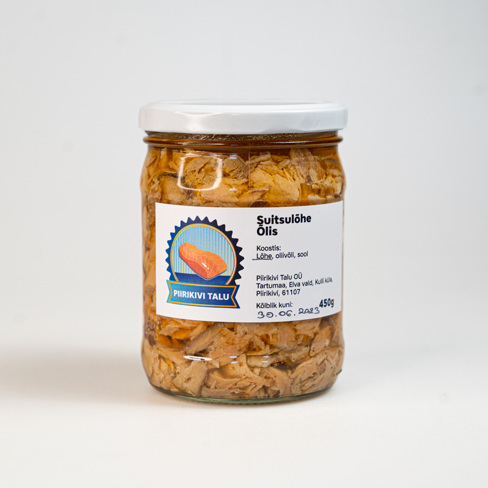 Suitsulõhe õlis, 450g